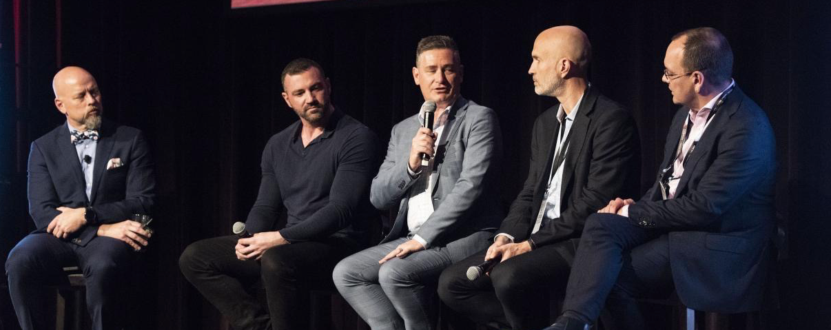 Mark Perry on panel at Ping Identity event